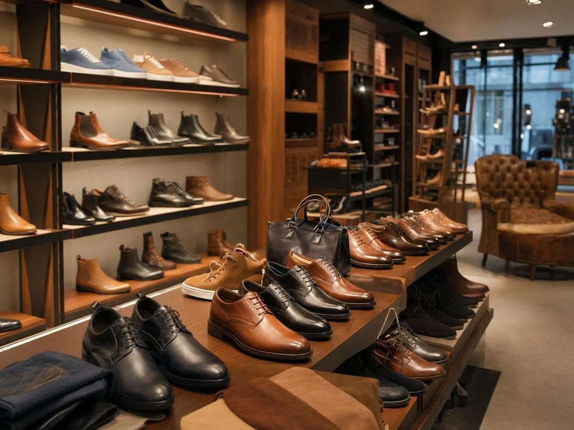Boutique de chaussures équipée de Sora Caisse POS