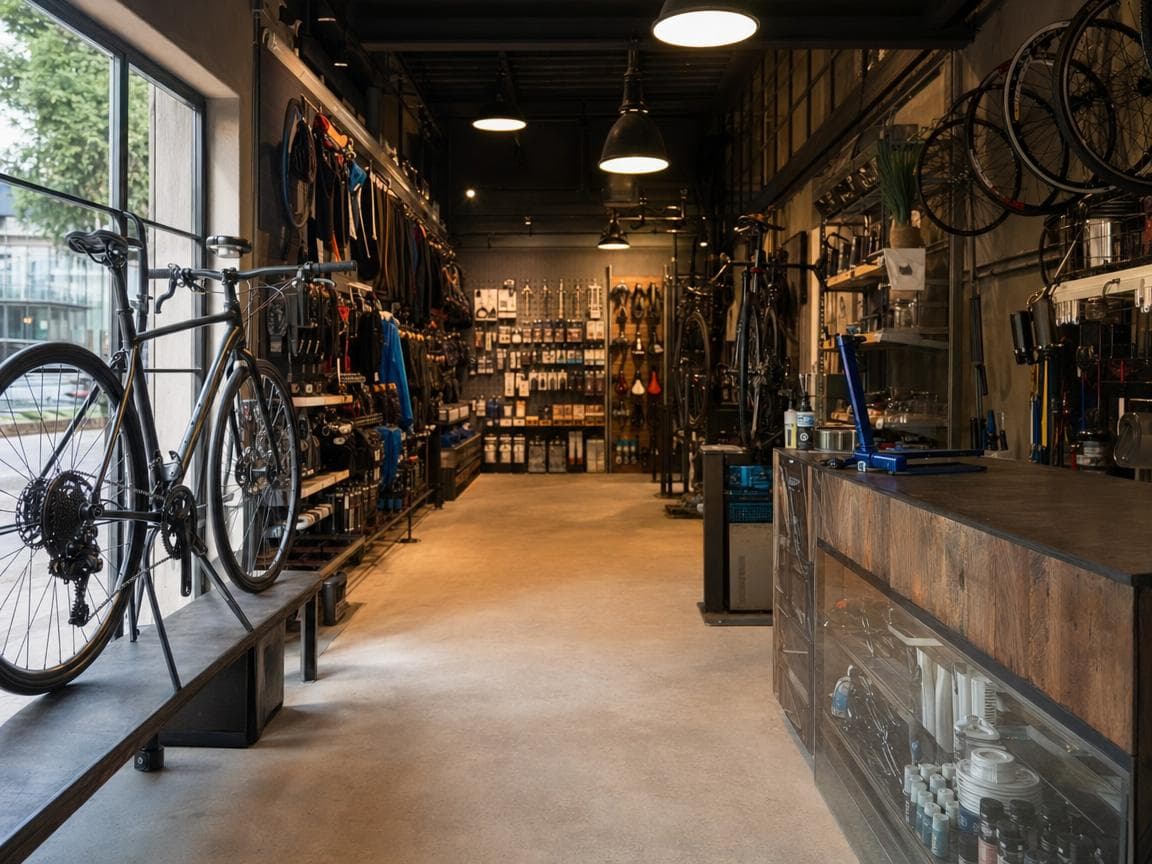 Magasin de cycles et vélos électriques équipé de Sora Caisse POS